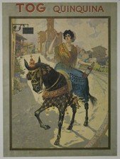 Tog quinquina affiche d'occasion  Velleron
