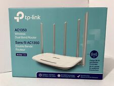 Roteador Wireless Dual Band TP-Link Archer C60 AC1350 Branco Formação de Feixe MU-MIMO comprar usado  Enviando para Brazil