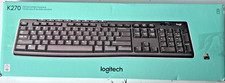 Teclado sem fio Logitech K270 para Windows 2.4 GHz tamanho completo teclado numérico PC/MAC comprar usado  Enviando para Brazil