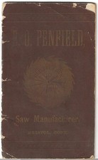 1890s penfield saw for sale  Windham