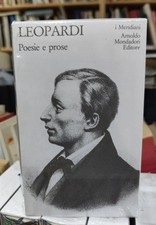 Leopardi poesie prose usato  Napoli