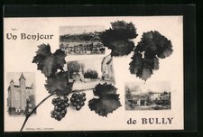 Cpa bully château d'occasion  Expédié en France