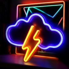 Scritte neon nuvole usato  Roma