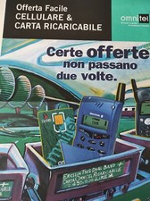 Depliant omnitel offerta usato  Varese