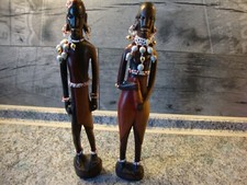 Afrikanische figuren mann gebraucht kaufen  Münster