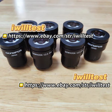 Usado, 1 peça de oculares de microscópio Olympus GSWH20X/12,5 *IW comprar usado  Enviando para Brazil