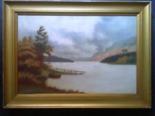 Victorian landscape oil for sale  SOUTHWELL