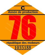 Vignette 1976 mobylette d'occasion  Paris I
