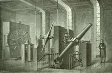 Hèliogravura LUNETA MÉRIDIANA DEL OBSERVATORIO DE PARÍS Tiraje Original 1877 comprar usado  Enviando para Brazil