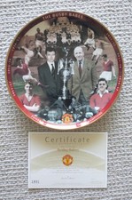Manchester united commemorativ for sale  POOLE