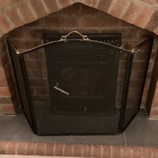 Brass edged fire for sale Brass edged fire for sale  EPSOM