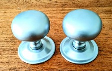 Door knobs satin for sale  HERTFORD