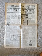 Ww2 daily express for sale  SELBY