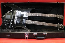 Guitarra elétrica preta Open Box B.C.Rich PXCB612BK pescoço duplo GT418 250425 comprar usado  Enviando para Brazil