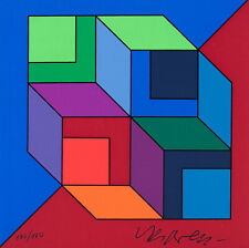 Victor vasarely serigrafie gebraucht kaufen  Köln