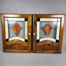 Stained glass cabinet for sale  Reidsville