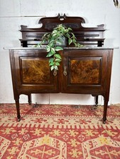 Victorian walnut marble for sale  EASTLEIGH