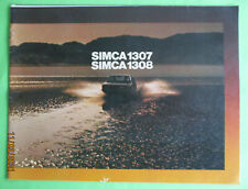 Brochure simca chrysler d'occasion  Saint-Claud