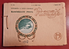 VADEMECUM DELL'AUTOMOBILISTA 1913 CATALOGO ACCESSORI MASSIMILIANO PORTA MILANO na sprzedaż  Wysyłka do Poland
