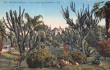 Cartão postal vintage A871 Monaco Monte-Carlo Vue Dans Les Jardins, usado comprar usado  Enviando para Brazil