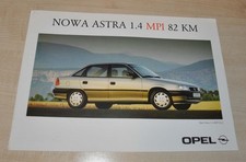 Folheto Opel Astra Sedan Prospekt PL comprar usado Folheto Opel Astra Sedan Prospekt PL comprar usado  Enviando para Brazil