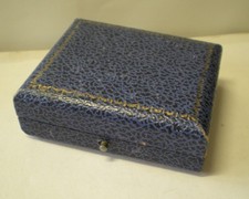 Vintage blue leather for sale  FELIXSTOWE