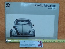 Volkswagen maggiolino libretto usato  Venetico