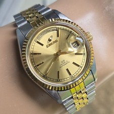 Vintage ENICAR relógio automático masculino 2169-51-30 25 joias dia/data década de 1980 comprar usado  Enviando para Brazil