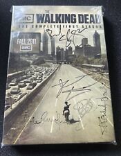 DVD completo de The Walking Dead 1ª temporada assinado pelo elenco certificado de autenticidade autenticado comprar usado  Enviando para Brazil