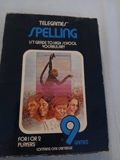 Telegames Ortografia Atari 2600 (1978) Novo Na Caixa, Completo com Manual, Testado, Funcionando comprar usado  Enviando para Brazil