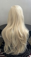 Perruque longue blonde d'occasion  Caen