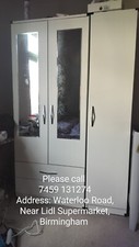 Wooden door wardrobe for sale  BIRMINGHAM