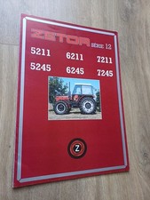 Prospectus tracteur zetor d'occasion  Lys-lez-Lannoy