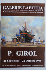 Ancienne affiche exposition d'occasion  Ferrières-en-Gâtinais