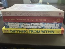 Set Of 4 Childbirth Books - Ina May, Rachel Reed, Pam England comprar usado  Enviando para Brazil