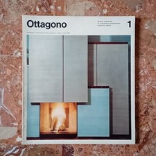 Rivista ottagono 1966 usato  Venezia