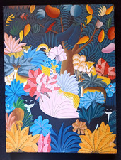 Tableau naïf haïtien d'occasion  Valréas