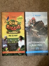 Worcester race cards for sale  WOLVERHAMPTON