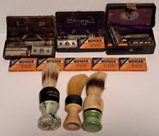 Maquinillas de afeitar, cepillos de afeitar y cuchillas de seguridad Gillette and Gem antiguas segunda mano  Embacar hacia Mexico
