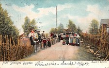 Fran Sveriges Bygder Bygata À Dalarne Carte Postale AK 1905 na sprzedaż  Wysyłka do Poland