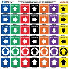Sign waymarkers arrow for sale  BACUP