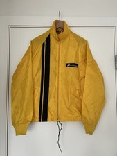 Jaqueta de corrida vintage anos 1970 McCulloch Crown California amarela tamanho médio comprar usado  Enviando para Brazil