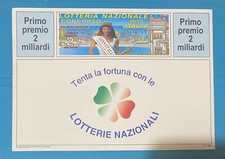 Cartolina lotteria miss usato  Giugliano in Campania