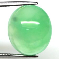 Chrysoprase translucide caboch d'occasion  Villeneuve-le-Roi