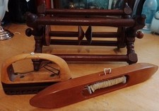 Hand spinning weaving for sale  NEWMARKET