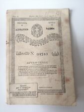 Libretto casse risparmio usato  Villesse