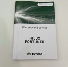Novo livreto de registro de serviço Toyota Hilux Fortuner em branco, usado comprar usado  Enviando para Brazil