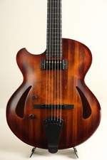Guitarra Victor Baker modelo 14 semi-oca esquerda marrom explosão usada comprar usado  Enviando para Brazil