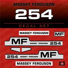 Massey Ferguson 254 MF Tractor Aftermarket Naklejka Naklejka Naklejka Adesivo Zestaw na sprzedaż  Wysyłka do Poland