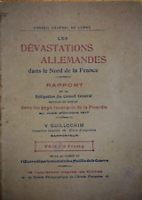 Dévastations allemandes nord d'occasion  Ouistreham